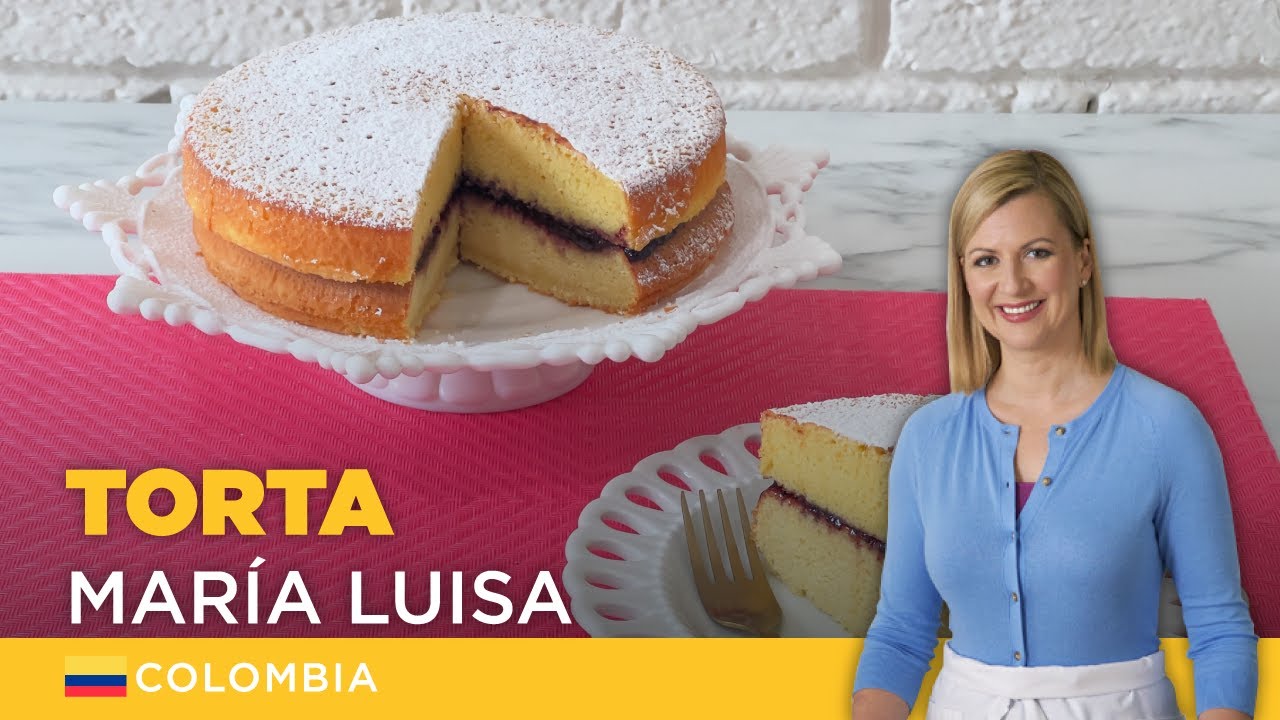 TORTA MARÍA LUISA 🍰 ESPONJOSO pastel de COLOMBIA por Anna Olson | El Gourmet