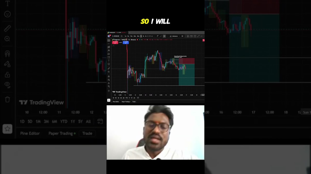 Live DOGECOIN trade 