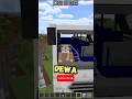 ketika noob vs pro vs hacker vs dewa adu membuat bus #minecraft #minecraftpe