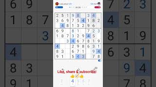 How to beat #sudoku in under 1 min #numbers #numberpuzzle #app #game#puzzle #mobilegame #SriLanka screenshot 4