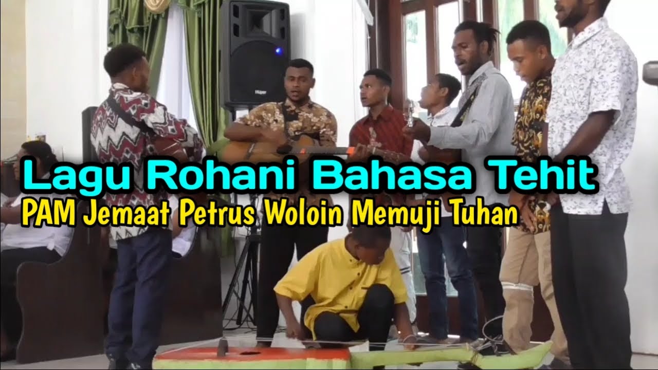 Live Vocal Grup Rohani Kristen Papua Bahasa Tehit || PAM GKI Petrus Woloin Memuji Tuhan