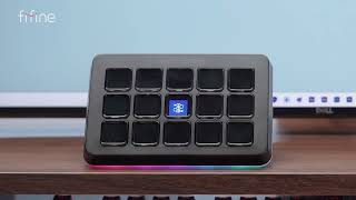 FIFINE Stream Controller with 15 Macro Keys,Streaming Deck with Trigger screenshot 5