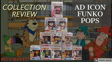 RANT ON FUNKO POP AD ICONS - COLLECTION REVIEW - RANT