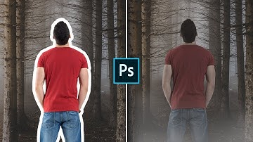 Quick And Easy Compositing in Photoshop  + Create a CUSTOM Fog Brush!