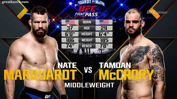 UFC Fight Night 96: Marquardt vs McCrory