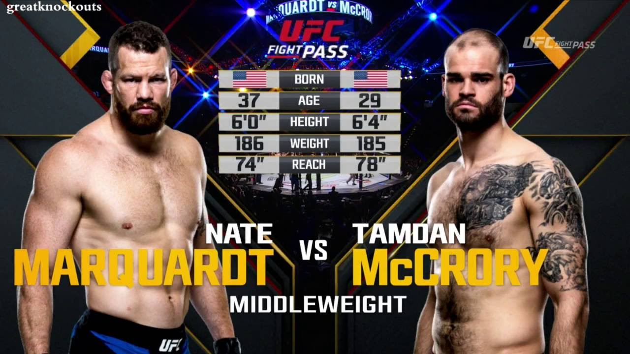 UFC Fight Night 96: Marquardt vs McCrory