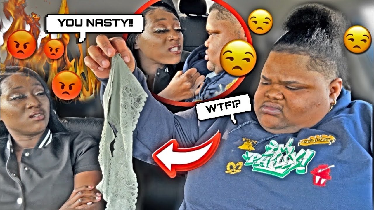 SHE FOUND ANOTHER WOMANS PANTIES IN OUR BACK SEAT 🤦🏾‍♀️ *IM CAUGHT*