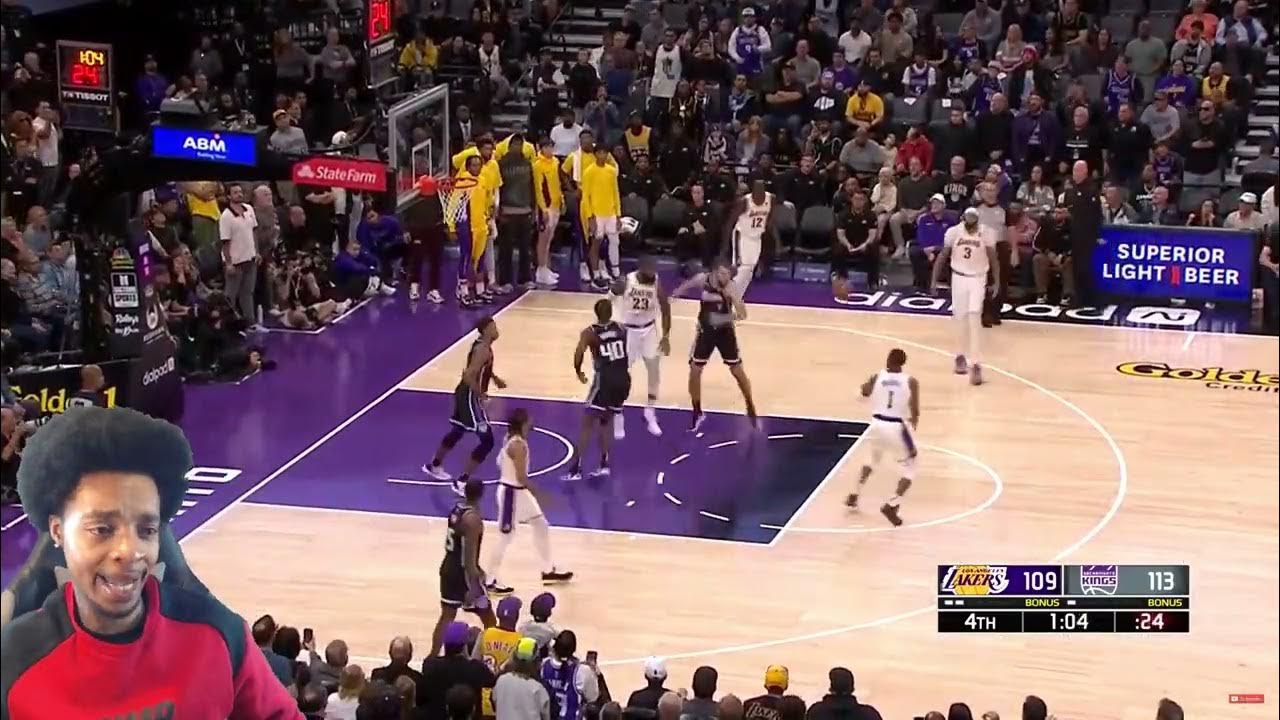 FlightReacts To Lakers vs Sacramento Kings Full Game Highlights