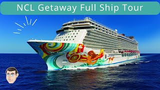 NCL Getaway - Full Cruise Ship Tour - 2022 - Norwegian Breakaway Class Ship