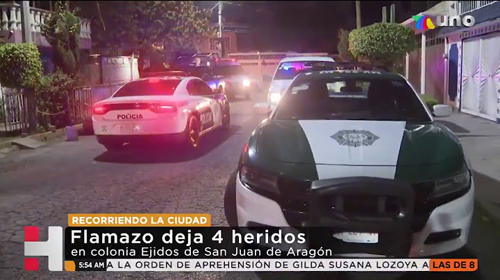 Esto sucedió la madrugada de este 27 de enero