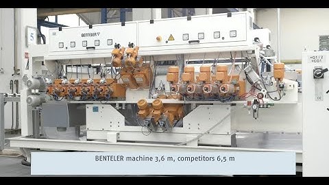 BENTELER Glass grinding machine