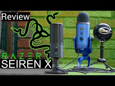 Razer Seiren X Vs Blue Yeti Vs Blue Snowball - Its Exactly What A Streamer Needs