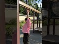 公園で見つけた可動式雲梯にチャレンジ　Trying the Swing Rider I Found in the Park