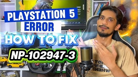 How To Fix PS5 Error Code NP-102947-3 The Internet Connection is too slow or unstable 