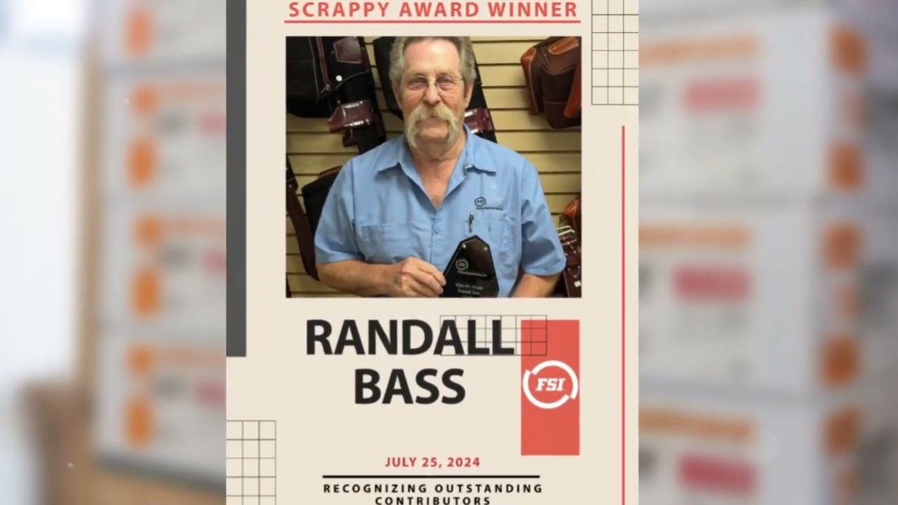 Randall Bass is SCRAPPY!