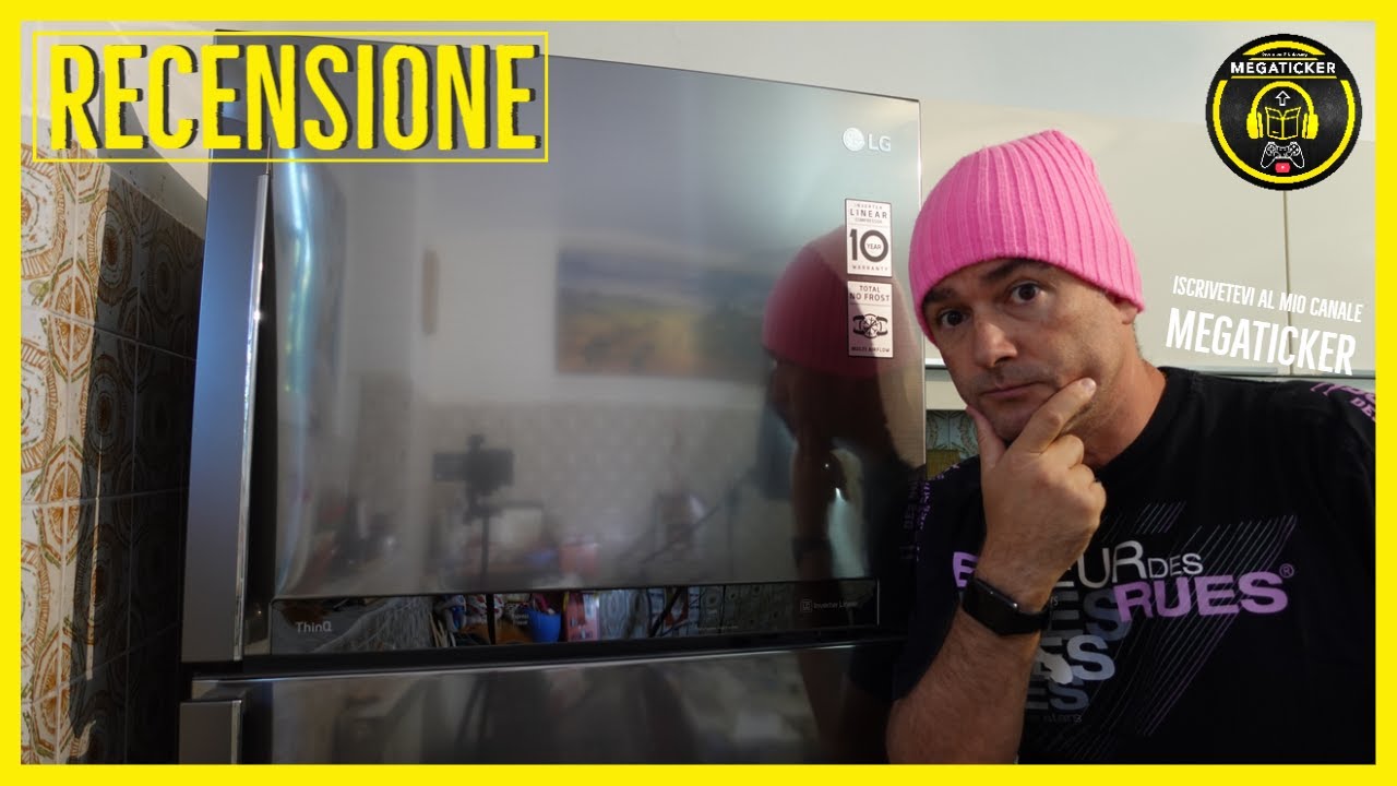 FRIGORIFERO SMART WI-FI : LG GTB574PZHZD - Ve lo Consiglio ? ... NI - Recensione e Demo App [ITA]