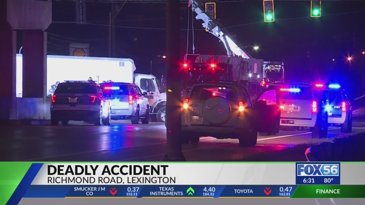 Richmond Road closes following deadly crash, victim identified - YouTube
