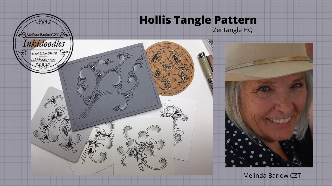 Hollis Tangle Art Lesson #480