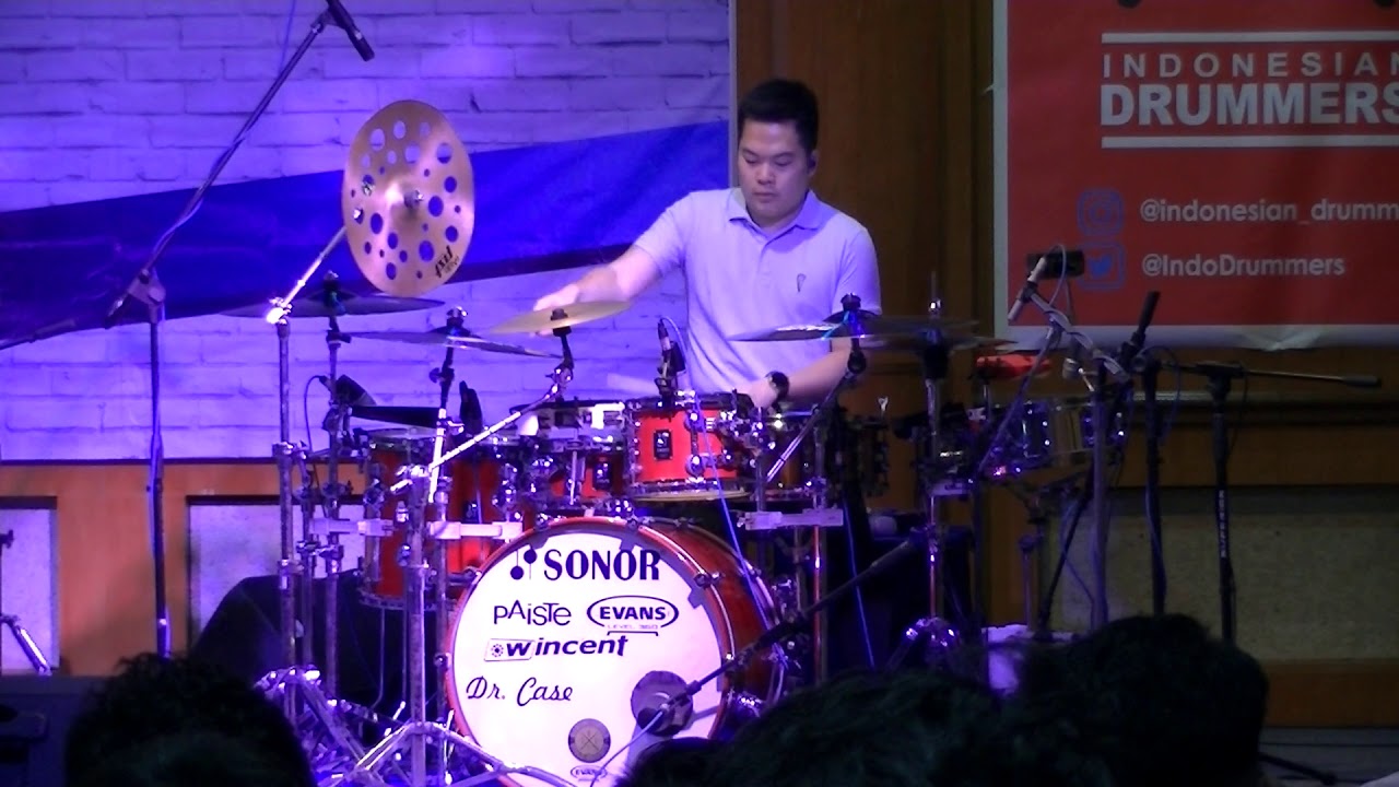 Instadrumming @chics (echa soemantri) part 1