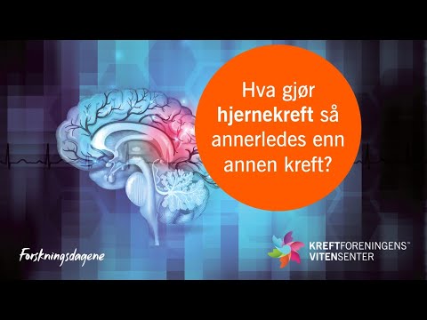 Webinar | Hva gjør hjernekreft så annerledes enn annen kreft? – Forskningsdagene