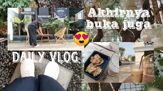 Cafe vlog || Opening routine at the cafe 'Ruang Rindu Coffee & Eatery'