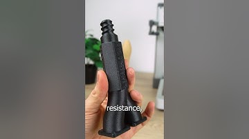 3D Printed Filament that sounds like metal #3dprinting