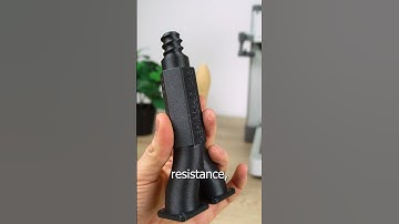 3D Printed Filament that sounds like metal #3dprinting