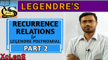 Recurrence Relation for Legendre