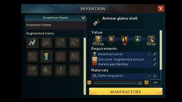 RuneScape 3 Mobile - Augmenting Sirenic, Tectonic, Superior Statiu