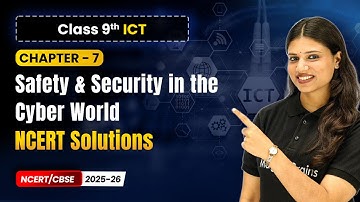 Chapter 7 11   NCERT Solution   Safety and Security in the Cyber World  Class 9th Information and Co