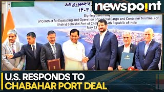 US warns of sanctions after India-Iran Chabahar Port deal | WION Newspoint