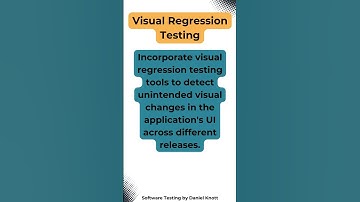 Visual Regression Testing in Test Automation