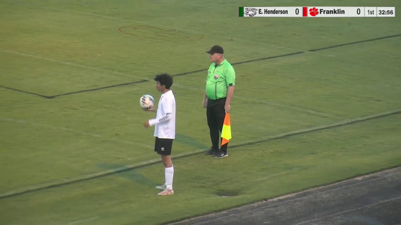 Varsity Boys Soccer - East Henderson at Franklin 10-09-24