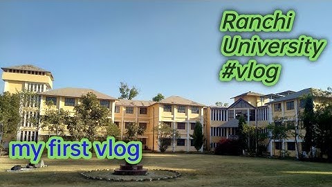 I Did it! My First Viral Vlog From Ranchi University! 🔥#ranchi #vlog #myfirstvlog #jharkhand #viral