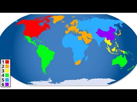 Visual Examples of All 6 DVD Region Codes and Signal Standards Compilation Episode #1 8/23/26