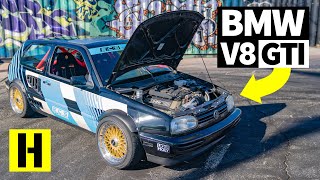 RWD Converted Volkswagen GTI (With a BMW V8!) is the Ripper We Didn&#39;t Know We Needed