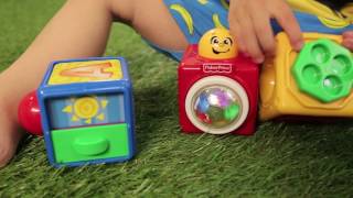 Великі розвиваючі дитячі кубики, що рухаються Яскраві Fisher-Price DHW15