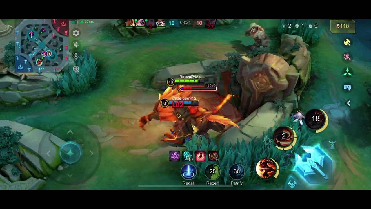 Ballmond geprek bernyanyi … musik