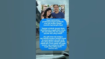 Begini perlakuan Ariel Dwi Andika setelah menikah lagi dengan Rasti #shots #artist