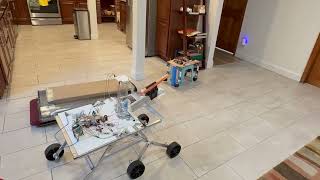 Rocker Bogie Rover Gets Rubber Band Launcher