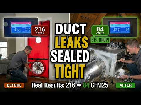 When Metal Ducts Sweat: Stopping Mold, Mildew & Attic Air Infiltration