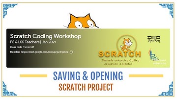 Saving and Opening Scratch 3 Project