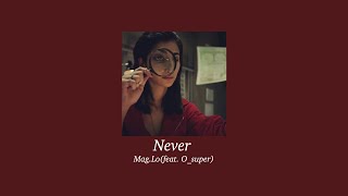 never - mag.lo ft. o_super ( slowed ) Resimi