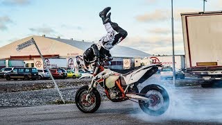 ⚡️ Epic Supermoto Crashes 2017 [EP. 5] 😮 KTM EXC + 690 | Honda CRF | Husqvarna