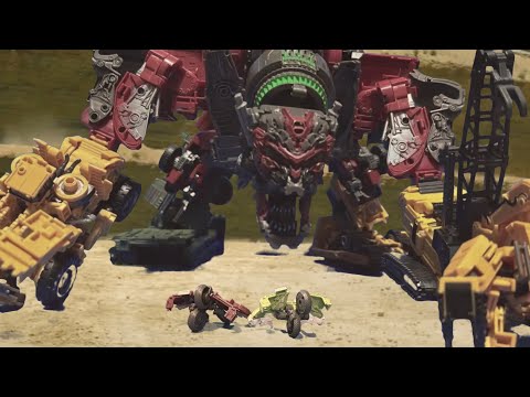 Transformers 2 Devastator studio series stop motion