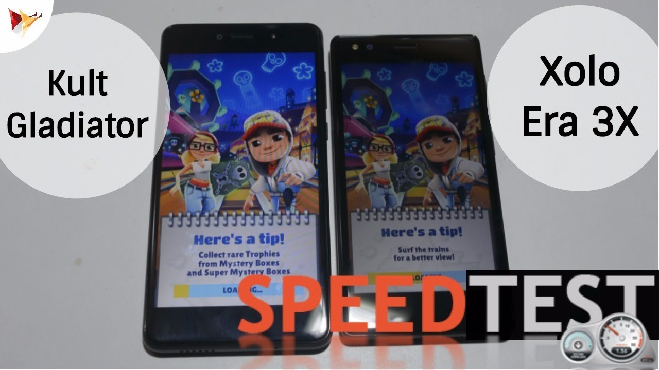 Xolo Era 3x vs Kult Gladiator Speed Test | Data Dock