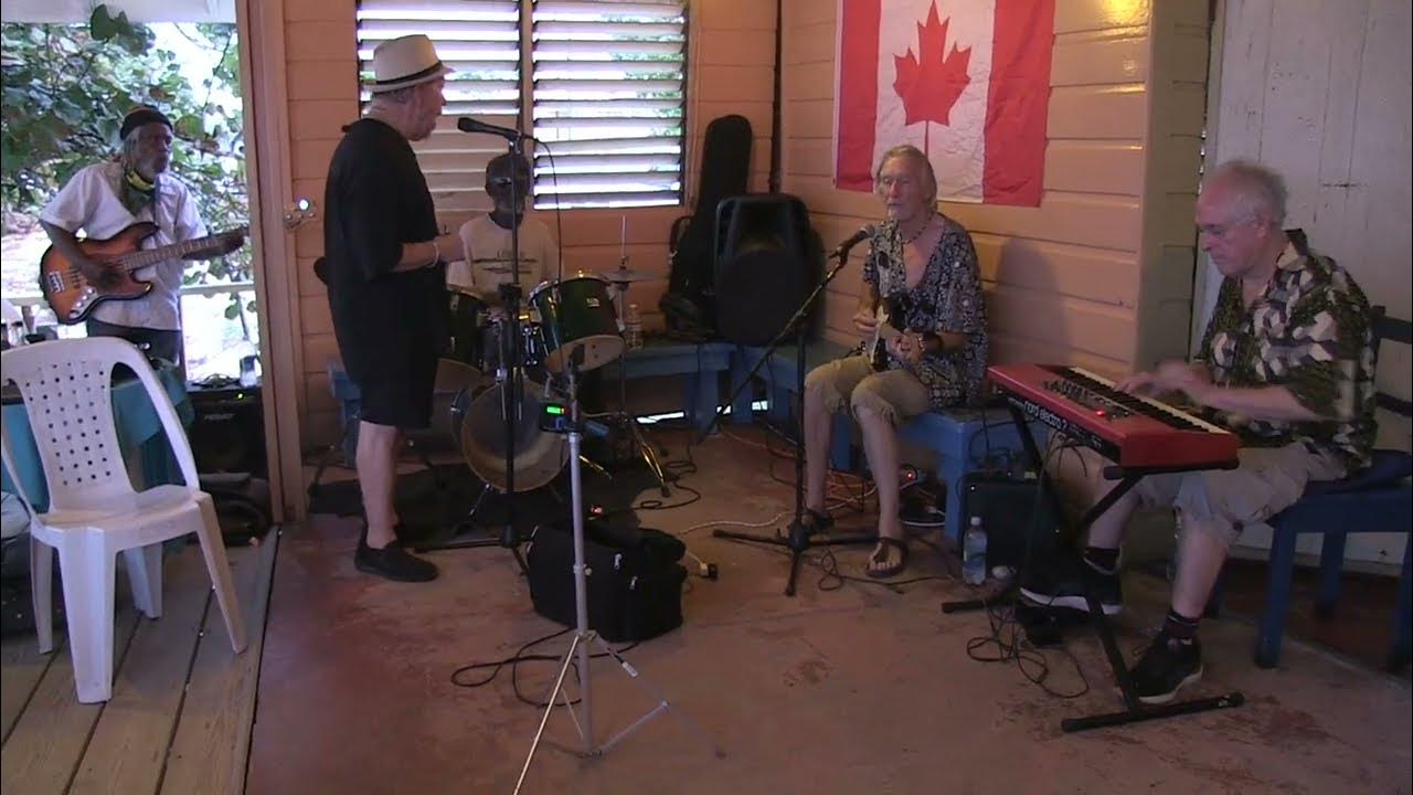 Terry Gillespie 'Johnny Too Bad', Canoe Beach Bar & Grill, Negril