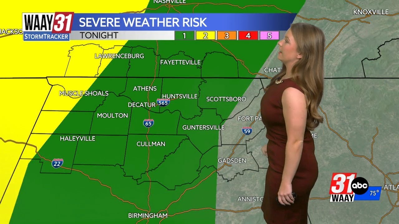 Сегодня ночью возможны сильные и сильные штормы.