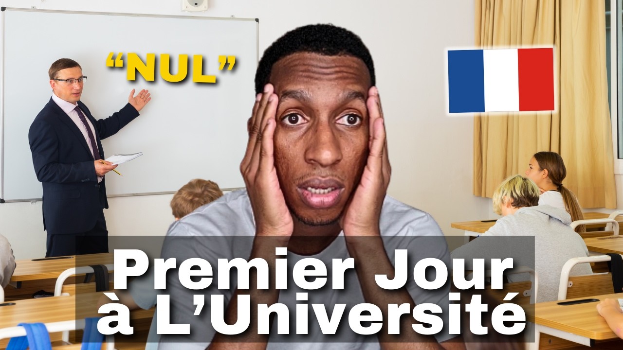 Mon Premier Jour à l'Université en France : Le Choc Total ! 😱 (Seul, sans amis)