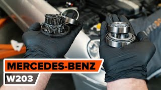 Svečvadi uzstādīšana MERCEDES-BENZ C-CLASS (W203): bezmaksas video